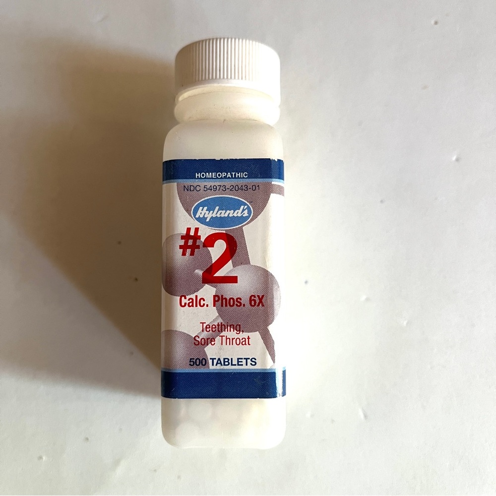 Hyland's #2 Calc. Phos. 6X Tablets- Homeopathic Remedy